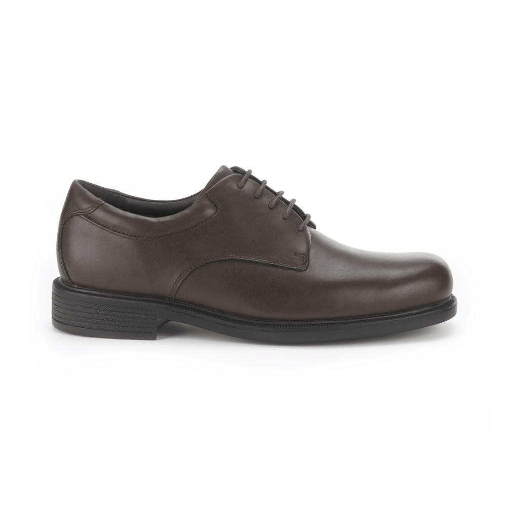 Rockport Singapore Mens Oxfords - Margin Dark Brown - JV5631048